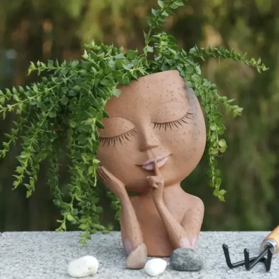 Unique Face Planters Pot for Indoor & Outdoor Plants