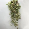 75cm Long Artificial Vines Leaves Fake Hanging Plants Silk Tree Leafs Green Bamboo Winding Rattan For Home Garden Wedding Decor